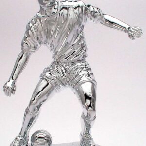 Figur Fussballer silber 180mm