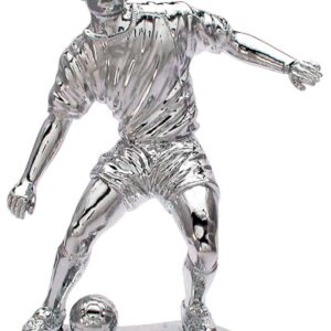 Figur Fussballer silber 155mm