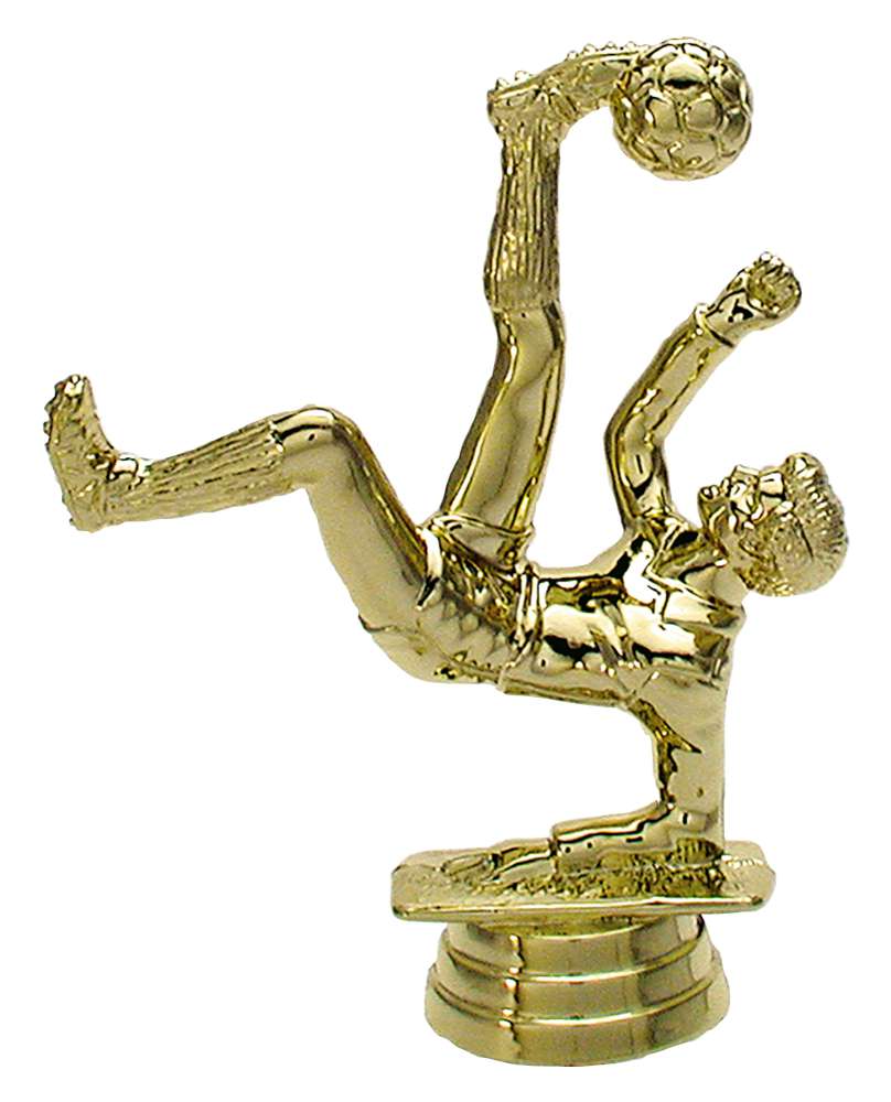 Figur Fussball gold 123mm