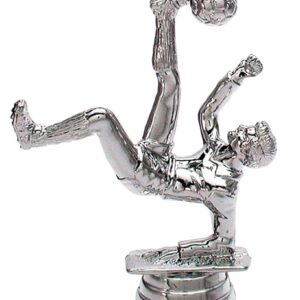 Figur Fussball silber 123mm