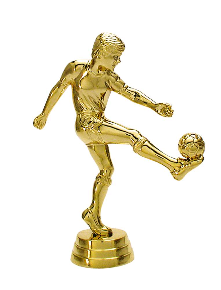Figur Fußballer gold 125mm