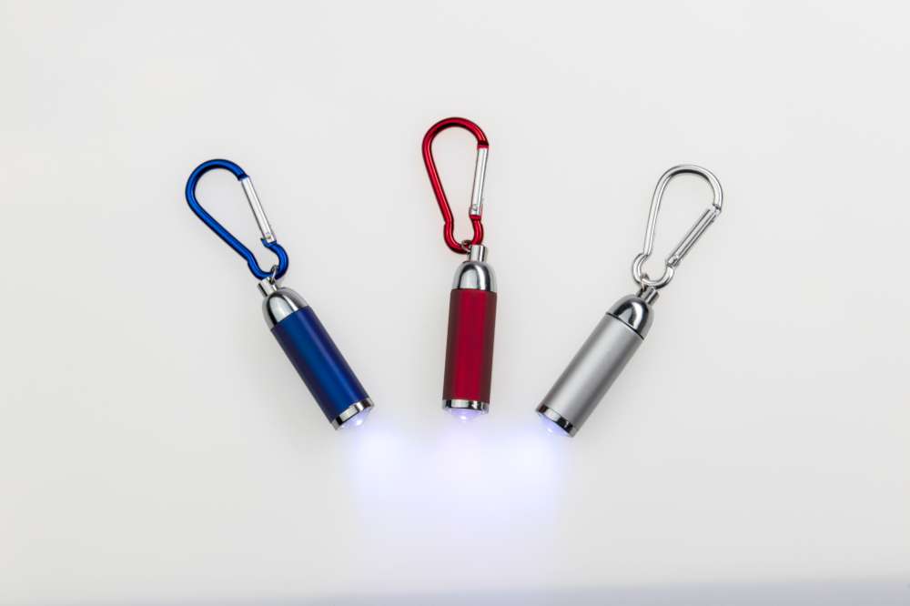 Taschenlampe-Anhänger rot