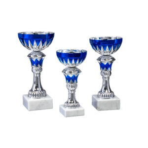 3er-Serie Pokale Franz si-blau