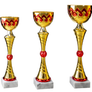 3er-Serie Pokale Evelyn  go-ro