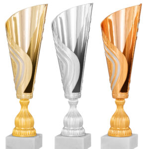 3er-Serie Pokale Cloe go-si-br