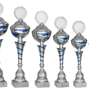 6er-Serie Pokale Adam silber