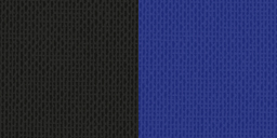 Halsband 11 mm schwarz-blau