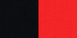 Halsband 22 mm schwarz-rot
