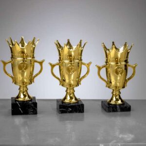 3er- Serie Crown-Cup gold