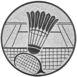 Emblem Badminton Ø50mm Gold