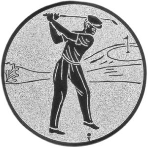 Emblem Golf  Ø25mm bronze
