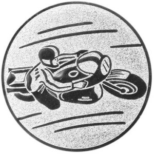 Emblem Motorrad Ø50mm Gold