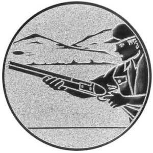 Emblem Schütze Ø50mm Gold