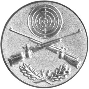 Emblem Gut Schuß 3D Ø50mm Gold