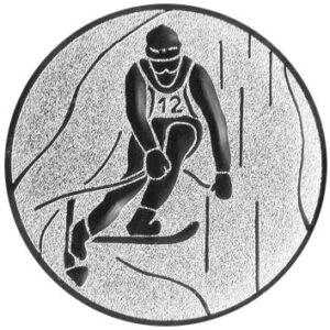 Emblem Slalom Ø50mm bronze
