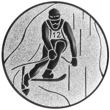 Emblem Slalom Ø50mm bronze