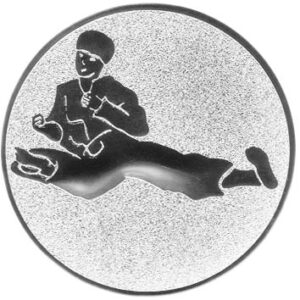 Emblem Taekwondo Ø50mm Gold