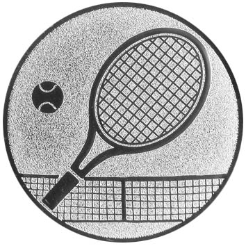 Emblem Tennis Ø25mm bronze