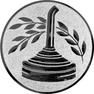 Emblem Eisstock Ø25mm bronze