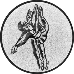 Emblem Eistanz Ø25mm bronze
