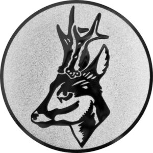 Emblem Jagd Ø25mm Gold