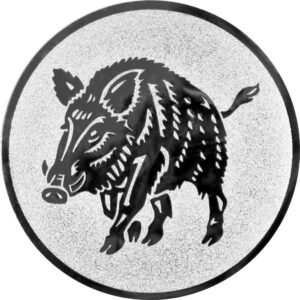 Emblem Jagd Ø50mm Gold