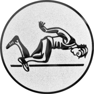 Emblem Leichtathletik Ø50mm Sil.