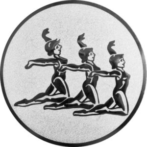 Emblem Turnen Ø50mm Gold
