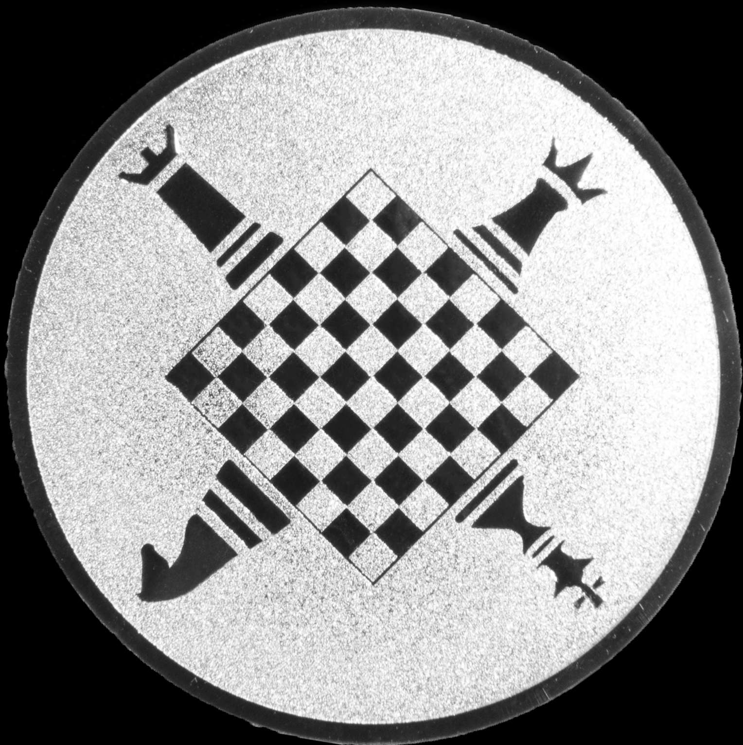 Emblem Schach Ø50mm Gold