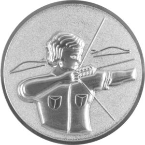 Emblem Schützen 3D Ø50mm Silber