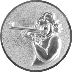 Emblem Schützen 3D Ø50mm Gold