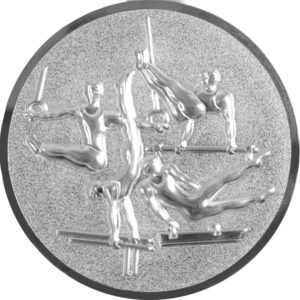 Emblem Turnen 3D Ø50mm bronze