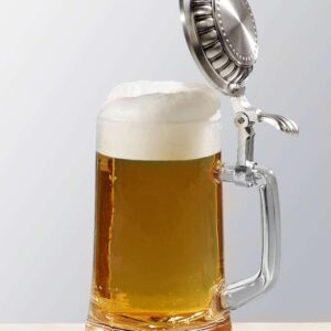 Glasbierseidel  neutral, 0,5 L