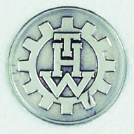 Zinnemblem Ø50 helle Ausführ.