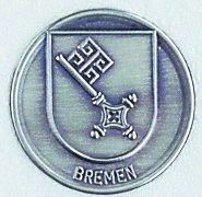 Zinnemblem Ø50 helle Ausführ.
