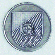 Zinnemblem Ø50 helle Ausführ.