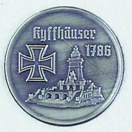 Zinnemblem Ø50 helle Ausführ.