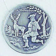 Zinnemblem Ø50 helle Ausführ.